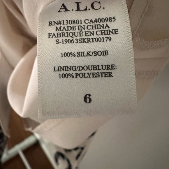 ALC Natalie asymmetrical skirt - size 6 - Picture 9 of 9